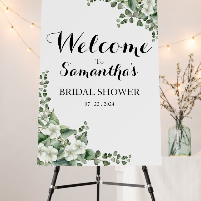Love in Bloom: Welcome to the Bridal Foam Boards (In Situ (Stand))