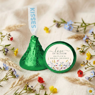 Love in Bloom Wildflower Meadow Bridal Shower Hershey®'s Kisses®
