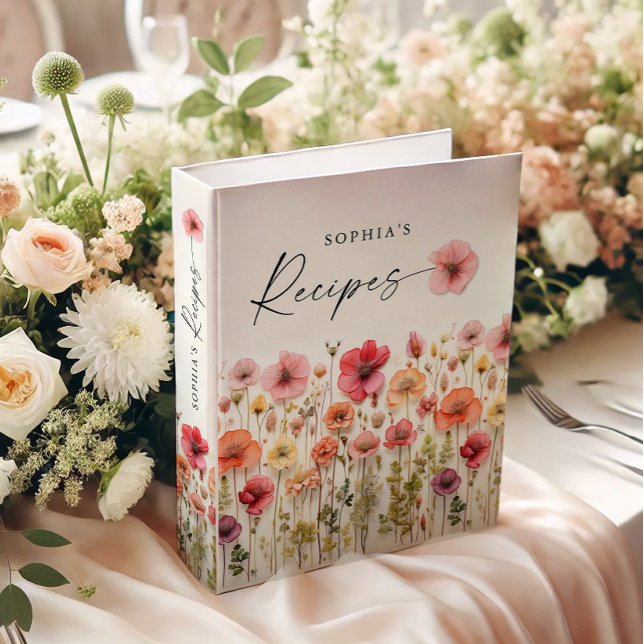 Love In Bloom Wildflower Recipe Mini Binder (Creator Uploaded)