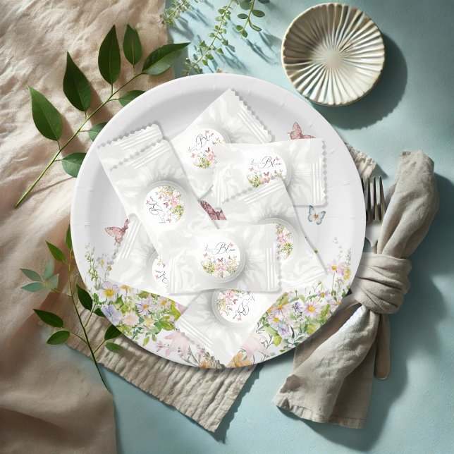 Love in Boom Wildflower Pink Bow Bridal Shower Life Saver® Mints (Creator Uploaded)