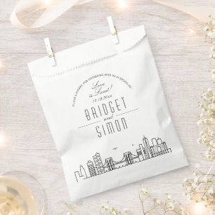 Love in Brooklyn Wedding Favor Bags