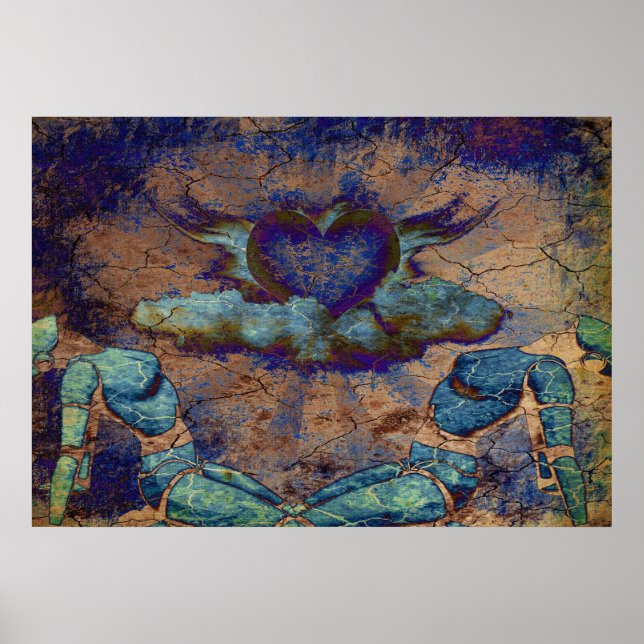 Love in Cyberpunk Poster (Front)