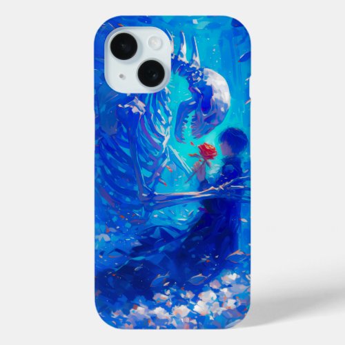 Love in Deep Ocean iPhone 15 Case