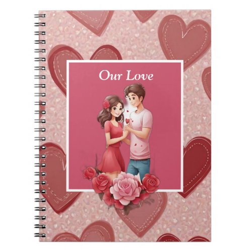 Love in Design Crafting Hearts Together Notebook