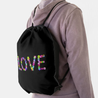 Love in Every Form | Inspirational  Drawstring Bag
