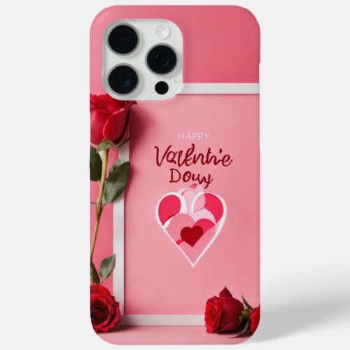 Love in Every PixelValentines Day Edition iPhone iPhone 15 Pro Max Case