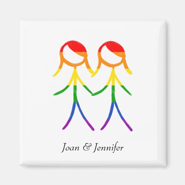 Love In Full Color Magnet (Front)