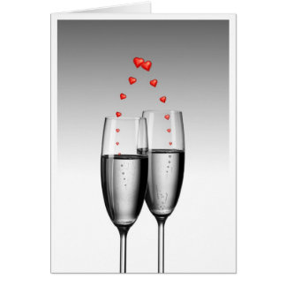 Love in glasses cards