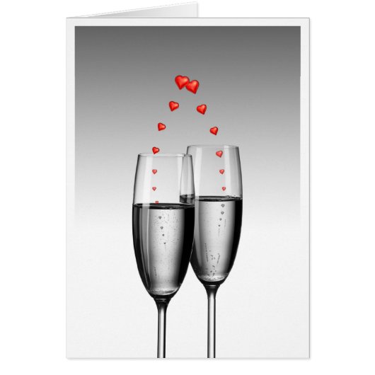 Love in glasses cards (Front)