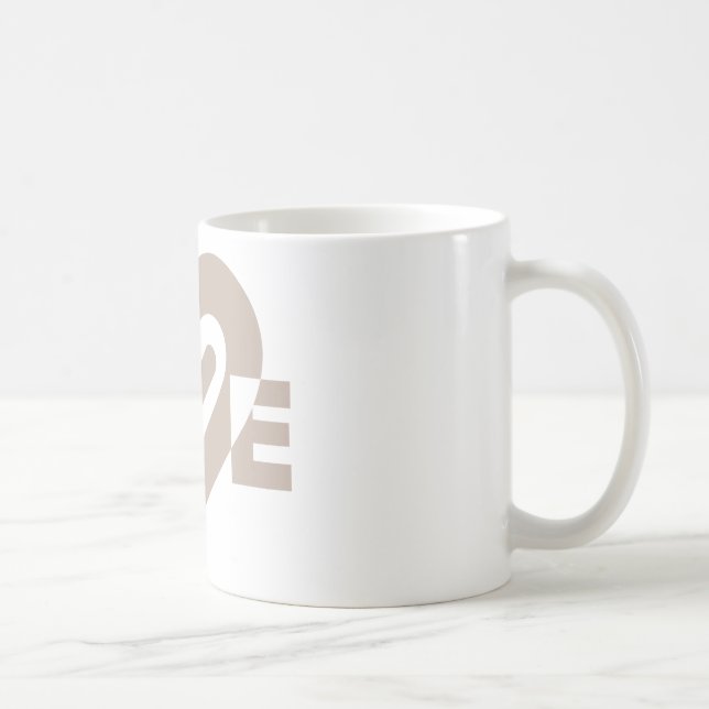 Love in Gray Coffee Mug (Right)