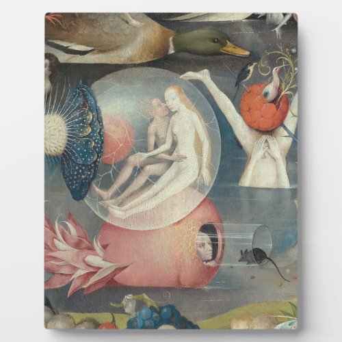 Love In Hell By Hieronymus Bosch Plaque