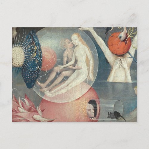 Love In Hell By Hieronymus Bosch Postcard