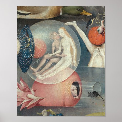 Love In Hell By Hieronymus Bosch Poster