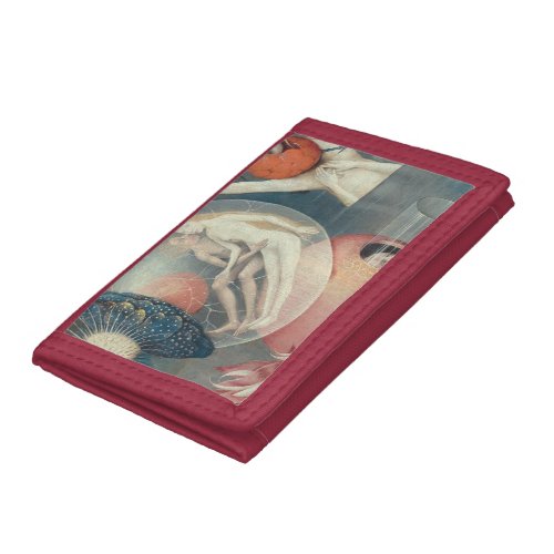 Love In Hell By Hieronymus Bosch Trifold Wallet