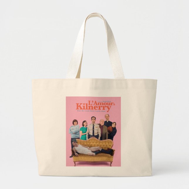 Love in Kilnerry (French) Jumbo Tote Bag (Front)