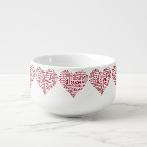 LOVE IN MANY LANGUAGES MUG OR BOWL