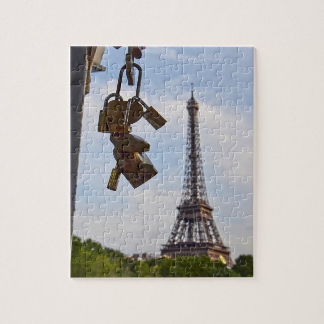 Love in Paris - 8x10 - 110 pcs Jigsaw Puzzle (Vertical)