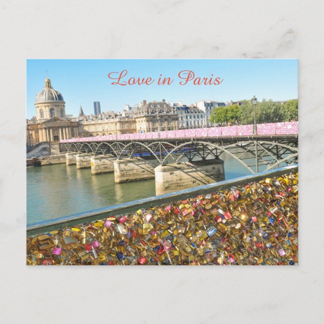 Love in Paris Postcard (Front)