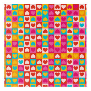 Love in Patterns Acrylic Print
