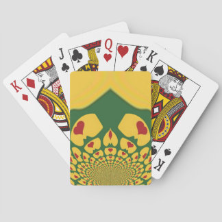 Love in Rasta Colors: Reggae Hearts Poker Cards