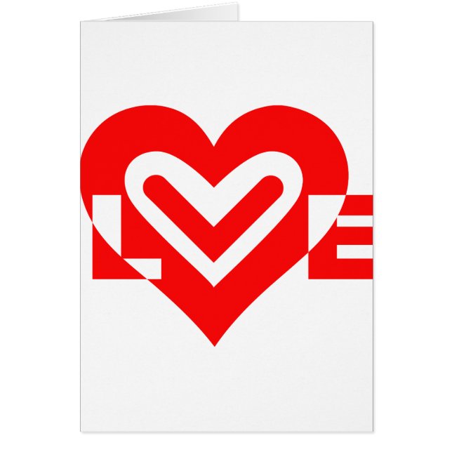Love in Red Cards (Front)