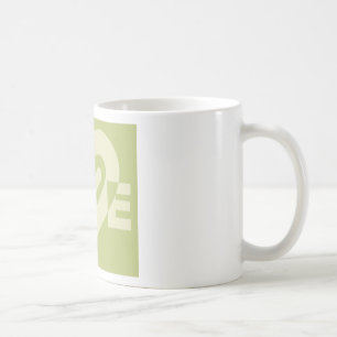 Love in Sage Green Coffee Mug