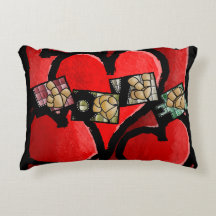 LOVE in sign language – Heart Pillow