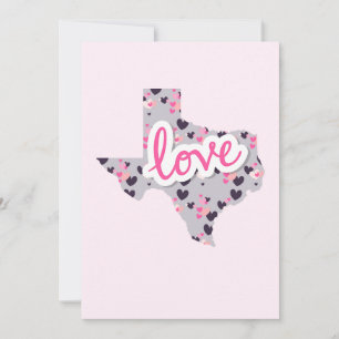 Love in Texas - Valentine's Day Holiday Card