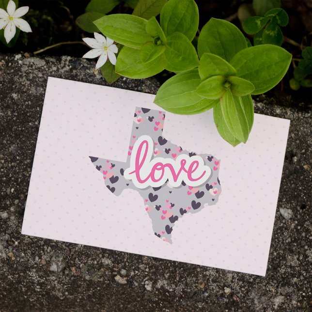 Love in Texas - Valentine's Day Holiday Postcard (Creator Uploaded)