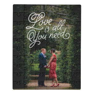 Love in the Air Photo Print Jigsaw Puzzle