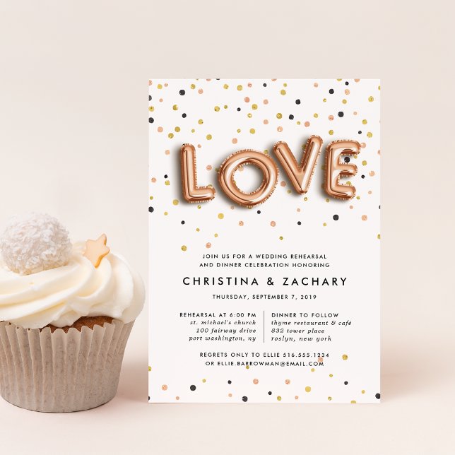 Love in the Air | Rehearsal Dinner Invitation (Creator Uploaded)