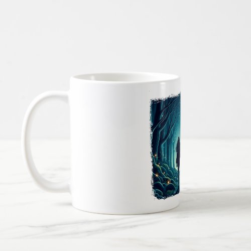 Love in the forest coffee mug