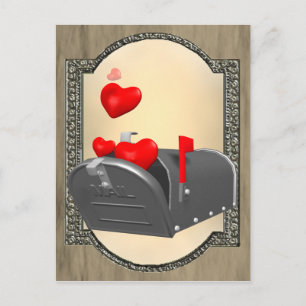 Love In The Mail Postcard