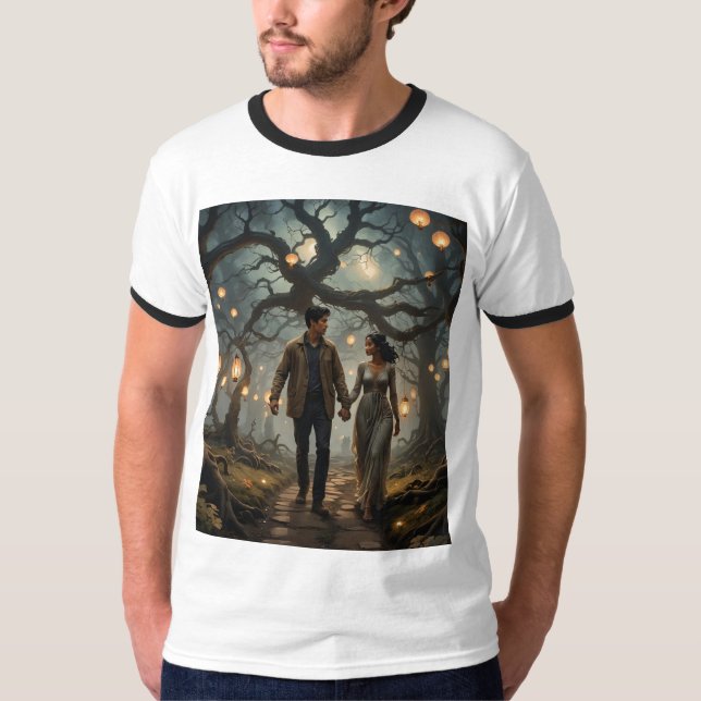 Love in the moonlight T-shirt (Front)