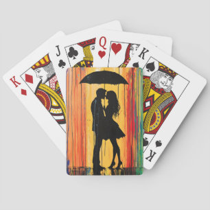 Love in the Rainbows Poker Cards