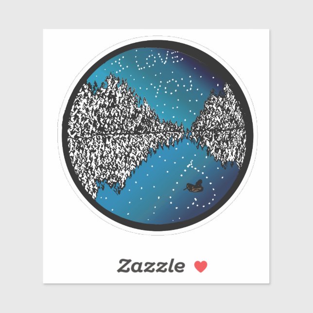 Love in the Stars Sticker (Sheet)