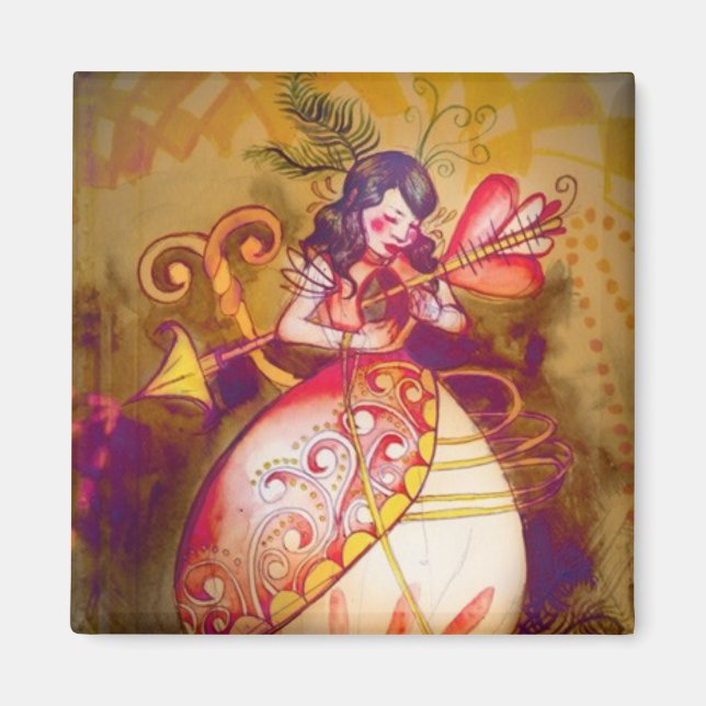 Love in Wonderland - Magnet (Front)