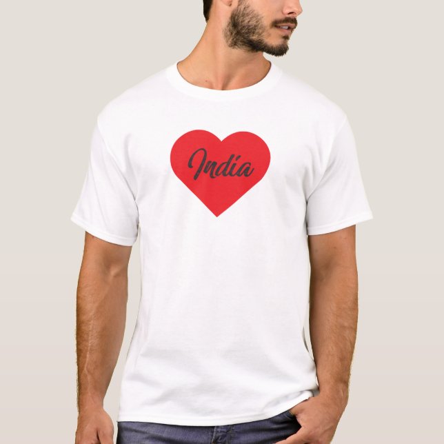 Love India T-Shirt (Front)