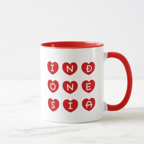 Love Indonesia Mug