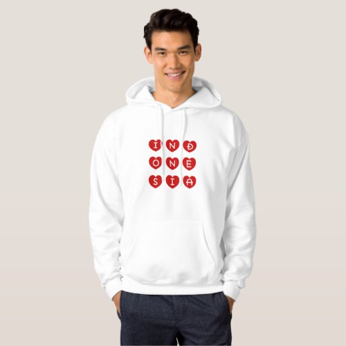 Love Indonesia t_shirt Indonesian mens top