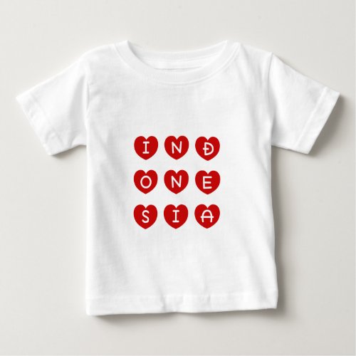 Love Indonesia t_shirts Indonesian kids tshirts