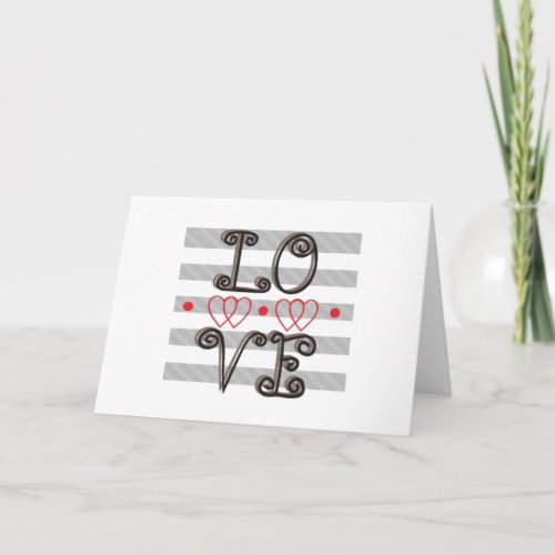 Love Infinity Times Love Infinity Greeting Card