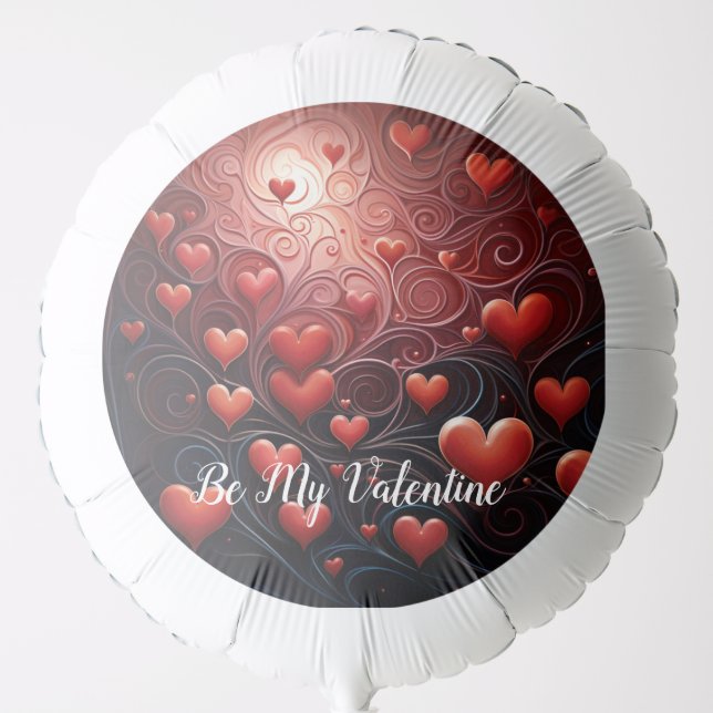 Love- Infused heart Balloon (Front)