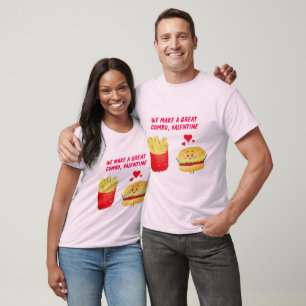 Love-Infused Laughter: Valentine's-themed Apparel T-Shirt