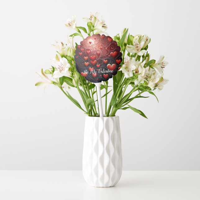 Love- Infused Valentine Balloon (Vase)