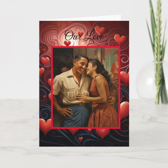 Love- Infused Valentines Day Card (Front)