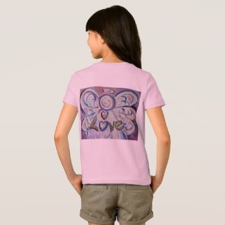 Love Inspiration Angel T-Shirt (Art on Back Side)