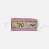 Love Inspirational Word Art Custom Face Masks (Front, Folded)