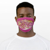 Love Inspirational Word Art Custom Face Masks (Worn)