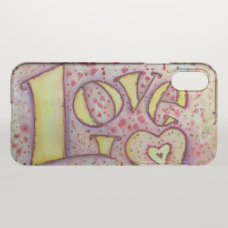 Love Inspirational Word Custom Art iPhone Case